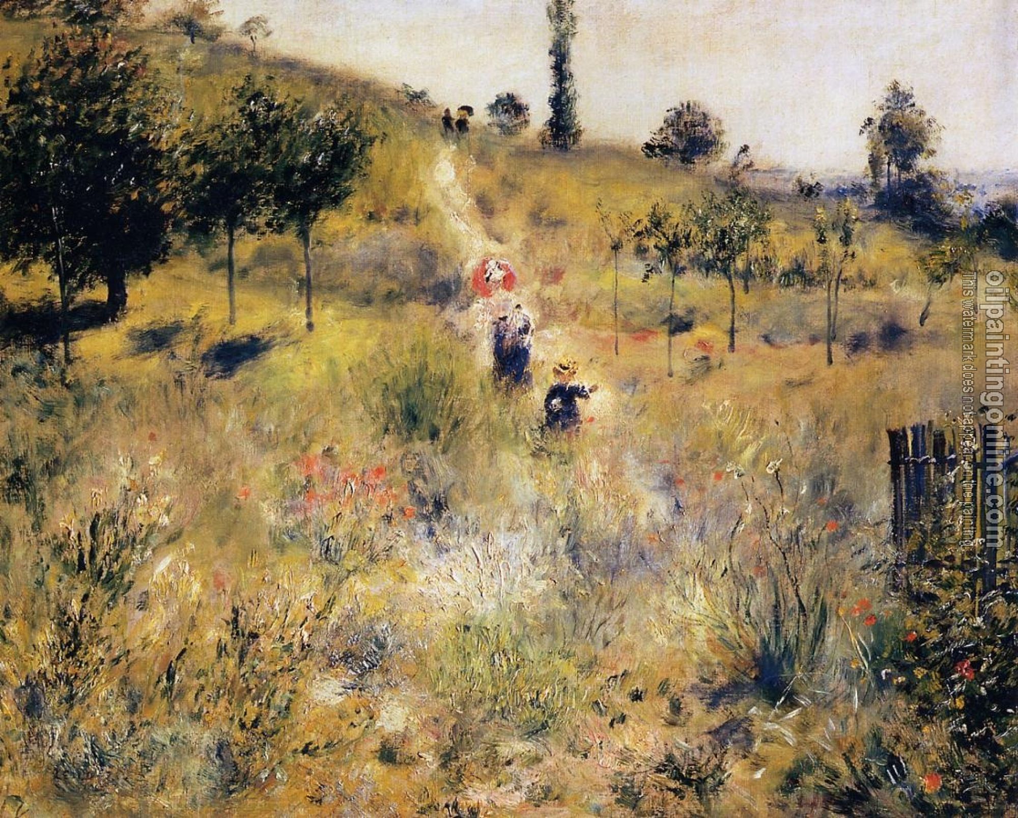 Renoir, Pierre Auguste - Path Leading through Tall Grass